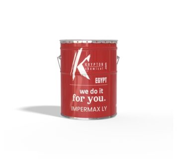 IMPERMAX LY Liquid Polyurethane Waterproofing Membrane by Krypton Chemical - Product branding with slogan "we do it for you."